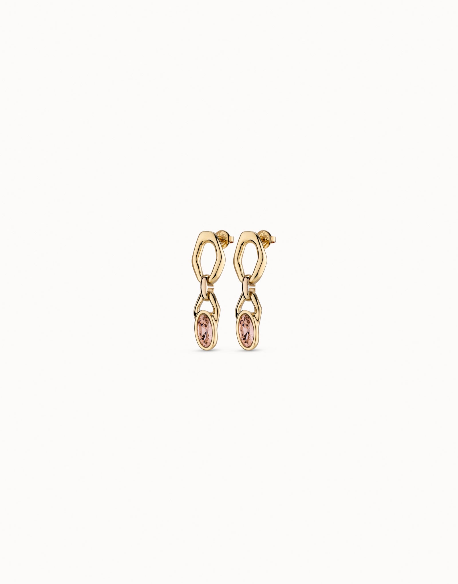 PENDIENTES KINGDOM (Pink/ Gold-Plated) | Uno de 50 | Luby 