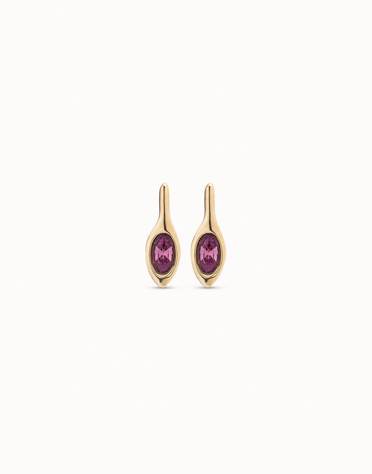 PENDIENTES PINK BLOSSOM (Gold-Plated) | Uno de 50 | Luby 