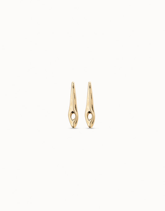 PENDIENTES LEAF-ME-ALONE (Gold-Plated) | Uno de 50 | Luby 