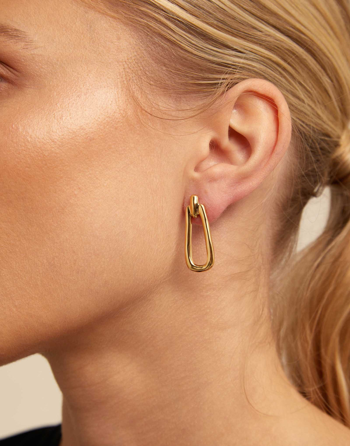 PENDIENTES PROSPERITY (Gold-Plated) | Uno de 50 | Luby 