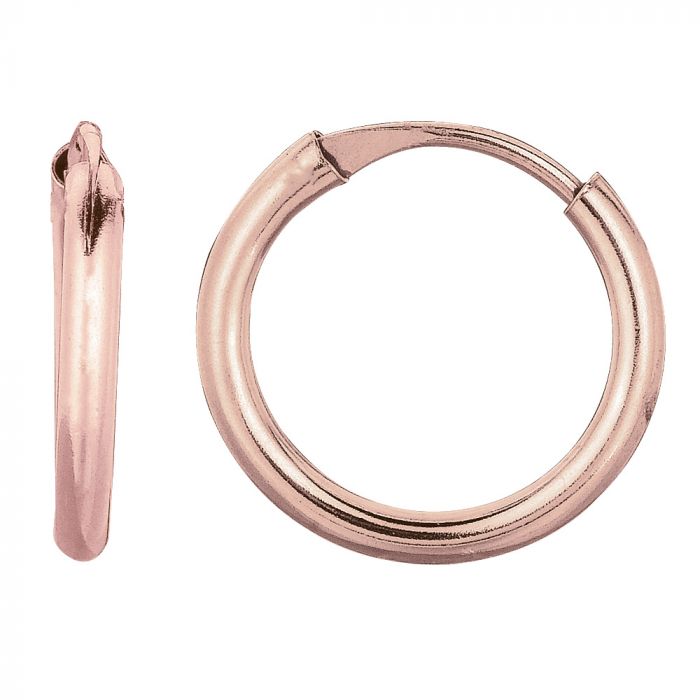 14K Gold Endless Hoop Earring | Luby Gold Collection | Luby 