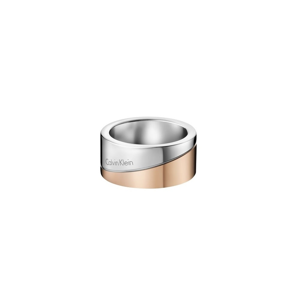 HOOK RING TWO-TONE 09 | Calvin Klein | Luby 