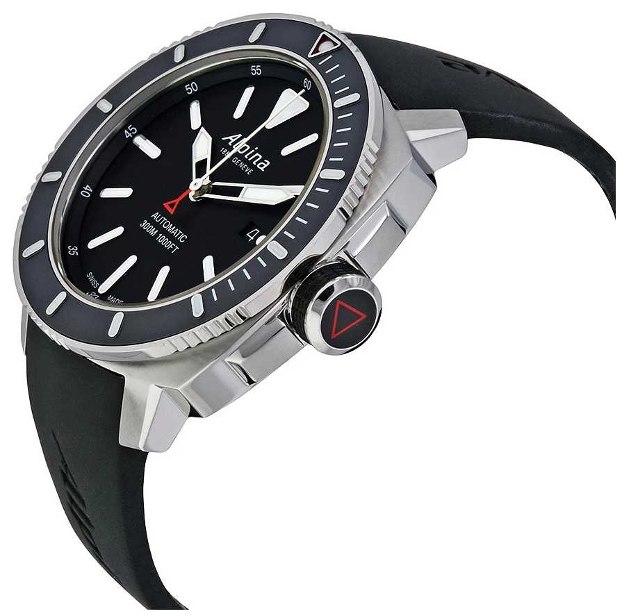 Seastrong Diver 300 (Black) | Alpina | Luby 