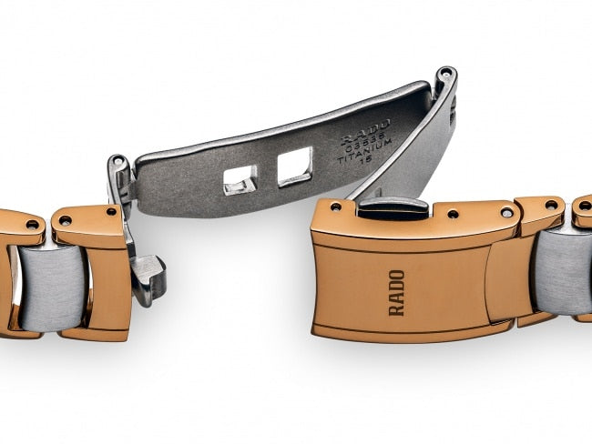 Centrix Automatic Ladies (Silver/Rose-Gold) | Rado | Luby 