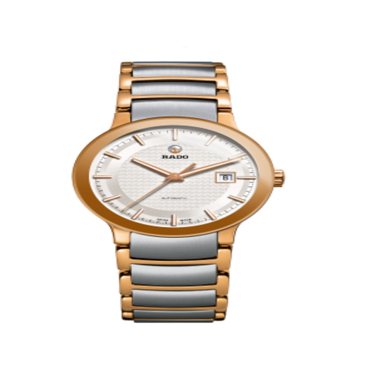 Centrix Automatic Ladies (Silver/Rose-Gold) | Rado | Luby 