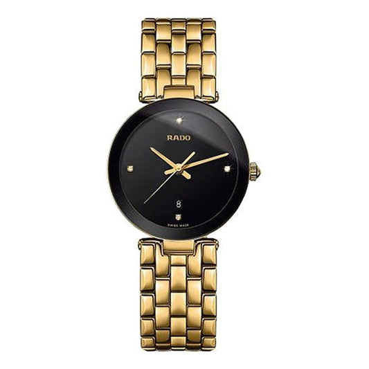 Florence Woman (Black-Gold;Diamonds) | Rado | Luby 
