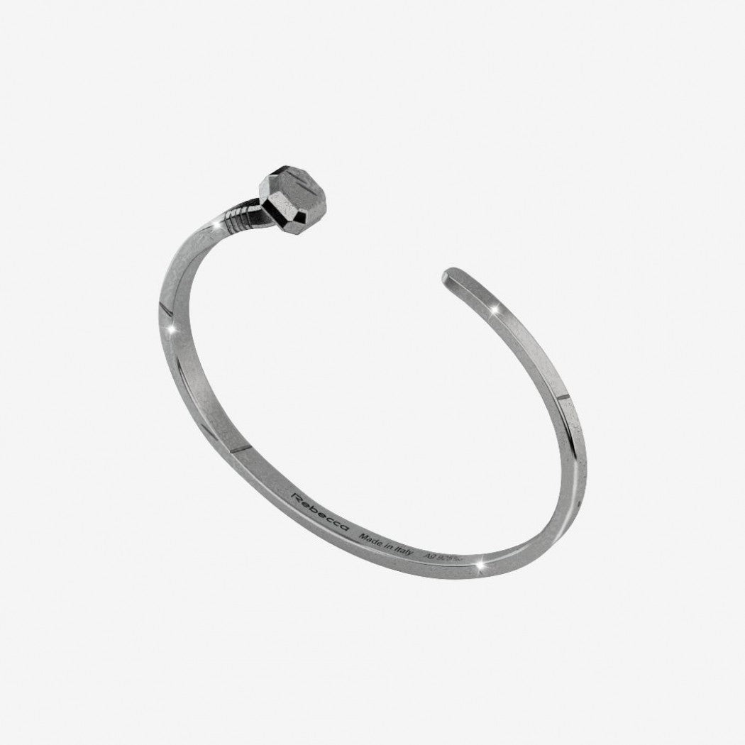 Uomo Nail Bangle Bracelet | Rebecca | Luby 