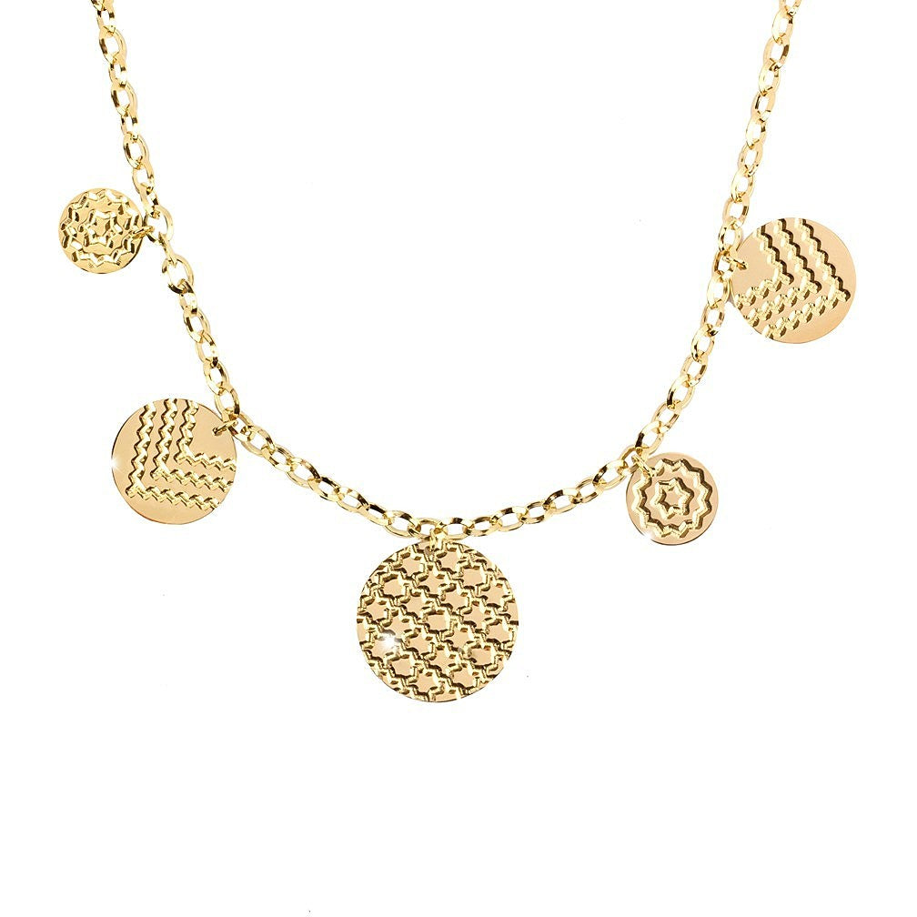Miami Necklace (Gold) | Rebecca | Luby 