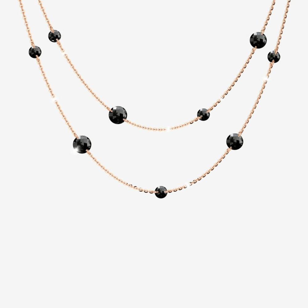 Lucciole Necklace (Rose-Gold) | Rebecca | Luby 