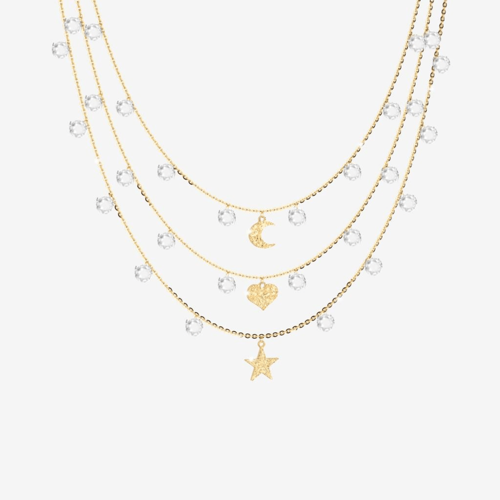 Lucciole Necklace (Gold) | Rebecca | Luby 