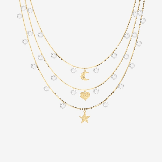 Lucciole Necklace (Gold) | Rebecca | Luby 