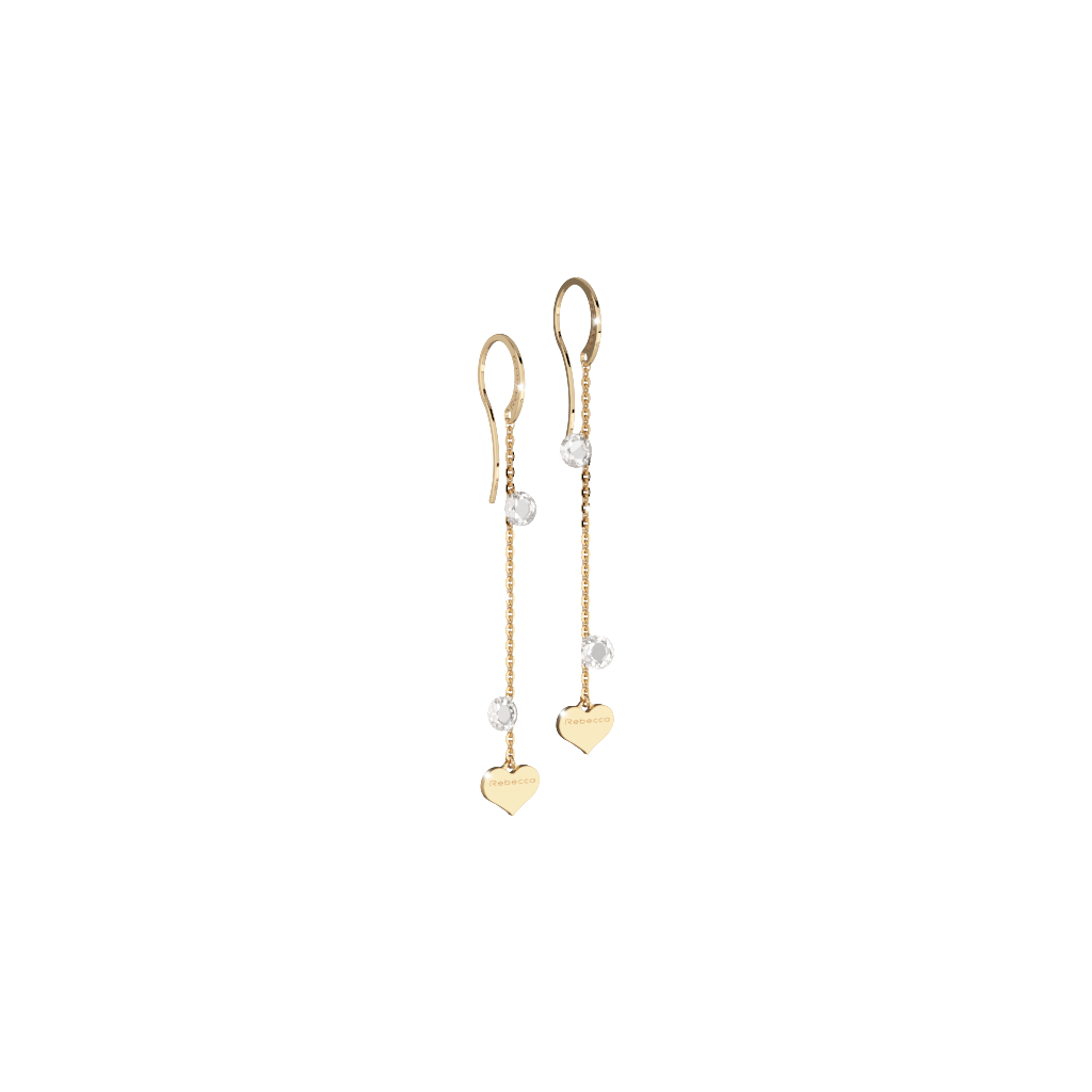 Lucciole Heart Earrings | Rebecca | Luby 