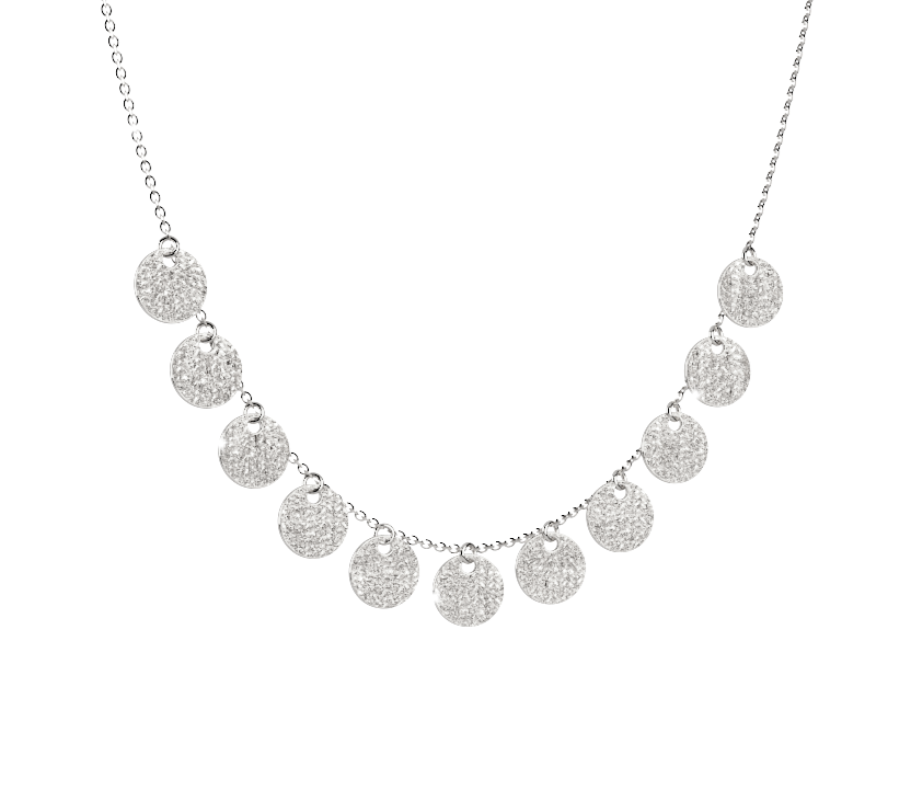 R-Zero Necklace (Silver) | Rebecca | Luby 