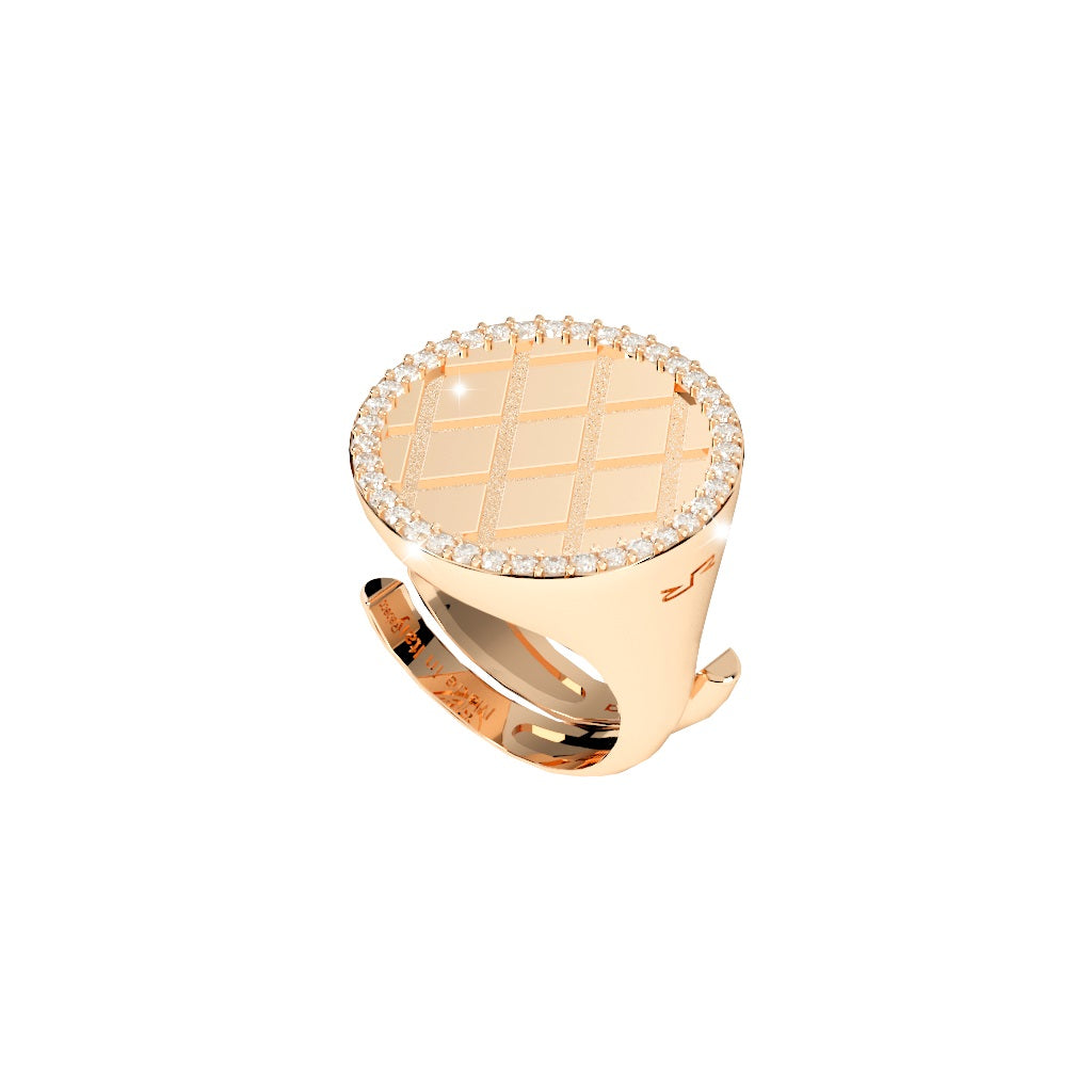 Melrose Circle Ring | Rebecca | Luby 