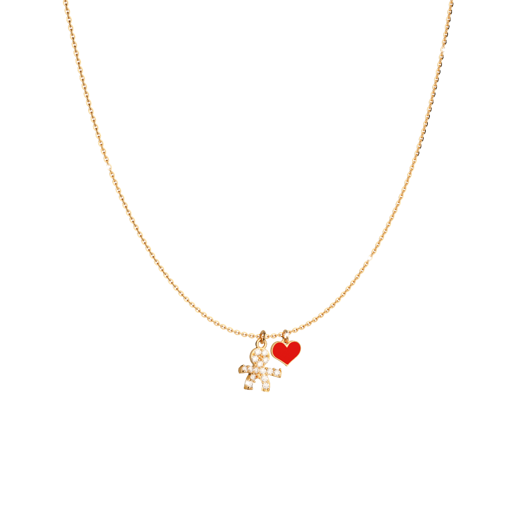 MyWorld Boy Necklace (Gold) | Rebecca | Luby 