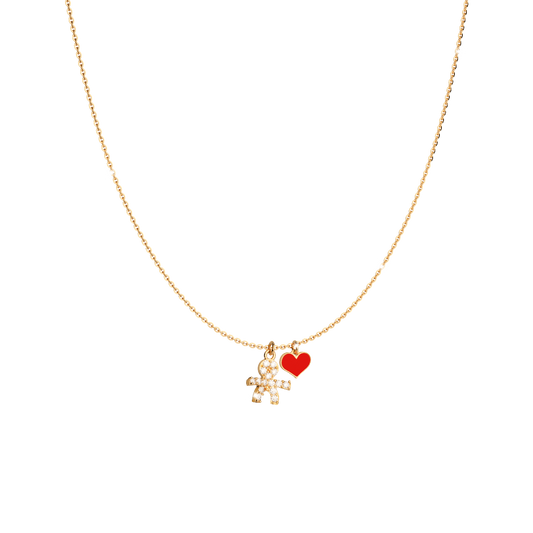 MyWorld Boy Necklace (Gold) | Rebecca | Luby 