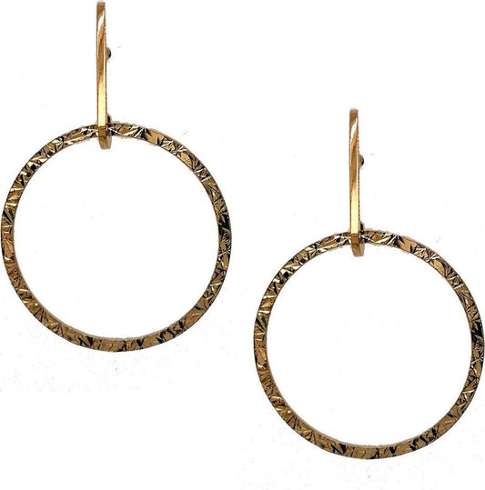 Copenhagen Earrings (Gold) | Rebecca | Luby 