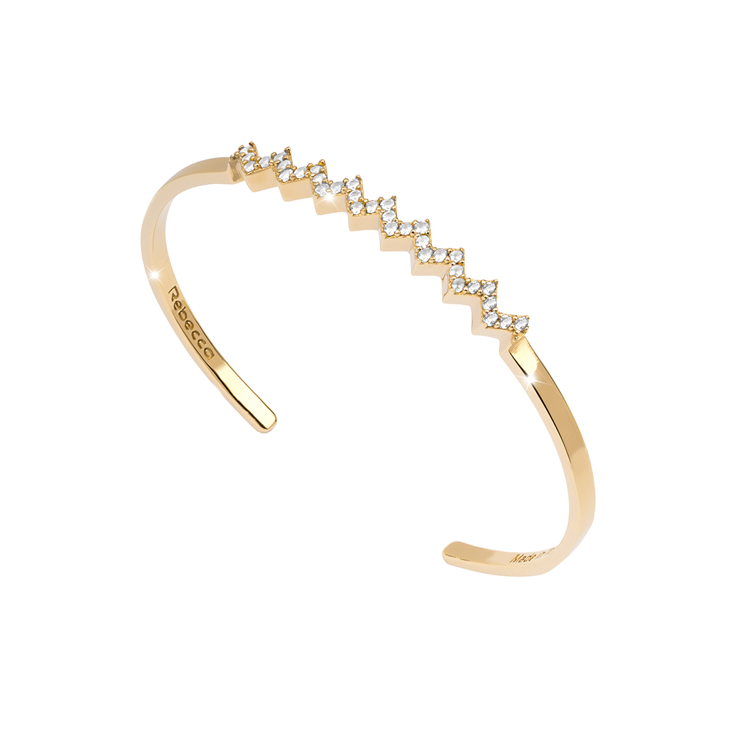 Dubai Zig-Zag Bracelet | Rebecca | Luby 