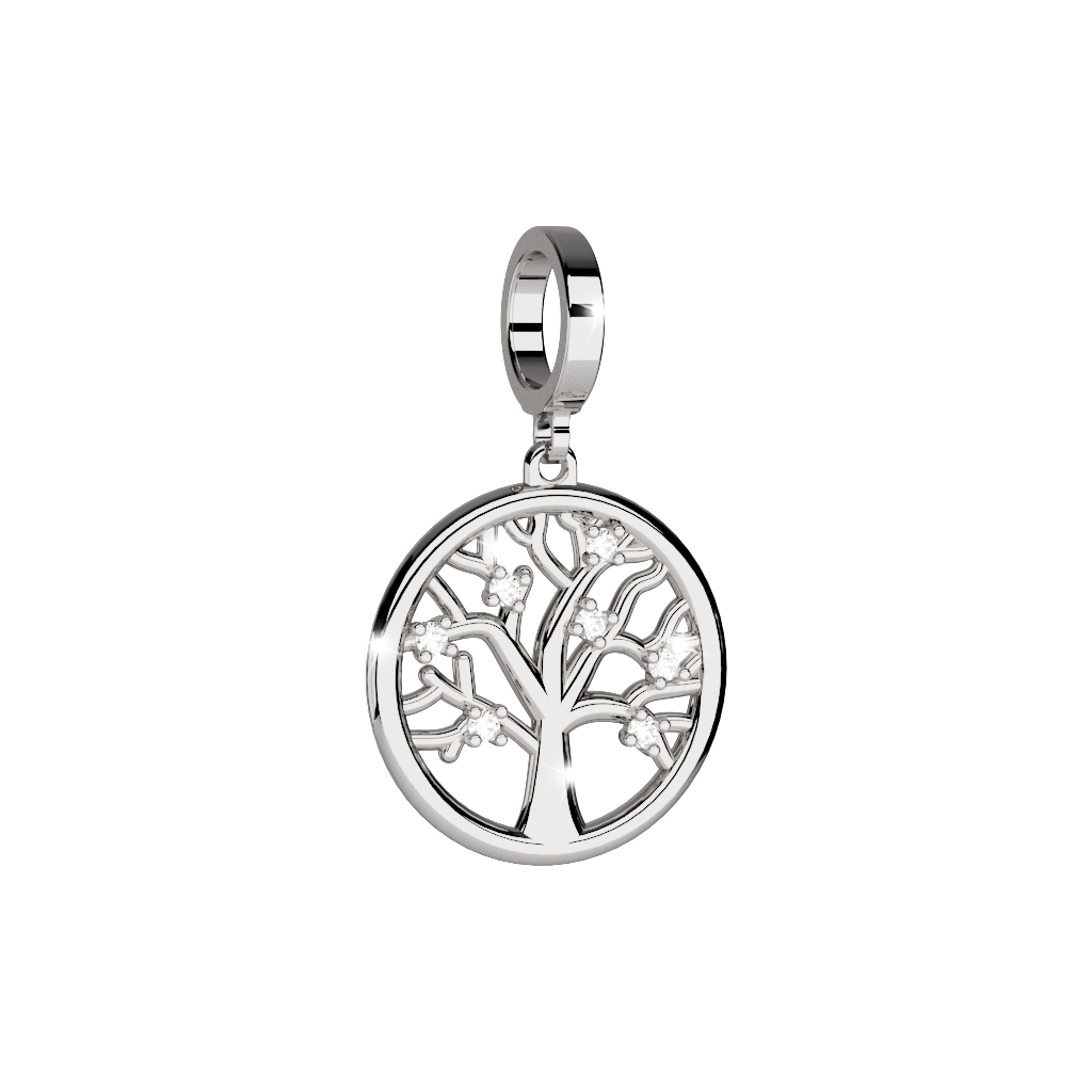 BRONZE CHARM TREE OF LIFE - WITH STONES | Rebecca | Luby 