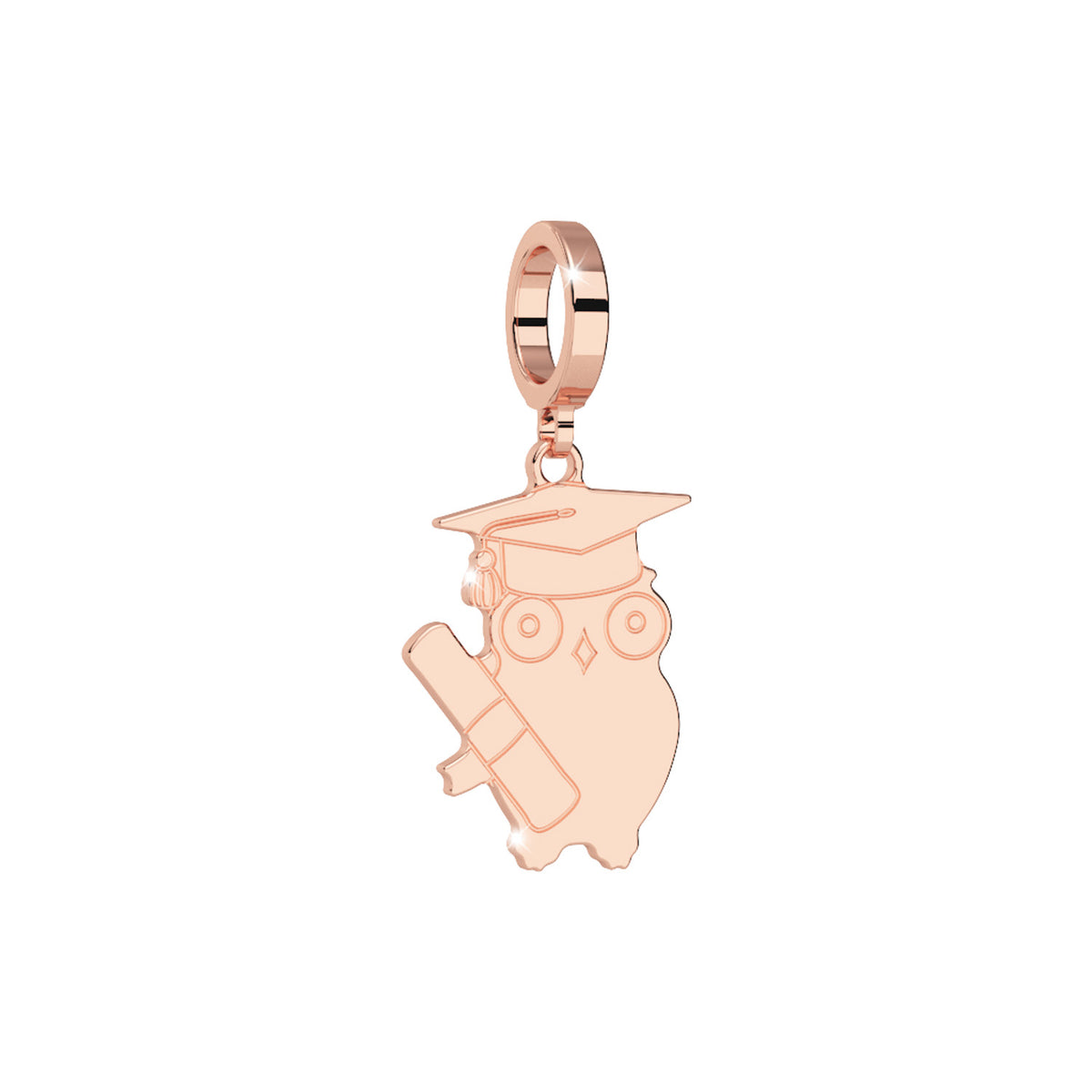 MyWorld Graduation Owl Charm | Rebecca | Luby 