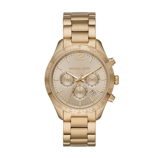 Layton Chronograph Watch (Gold) | Michael Kors | Luby 