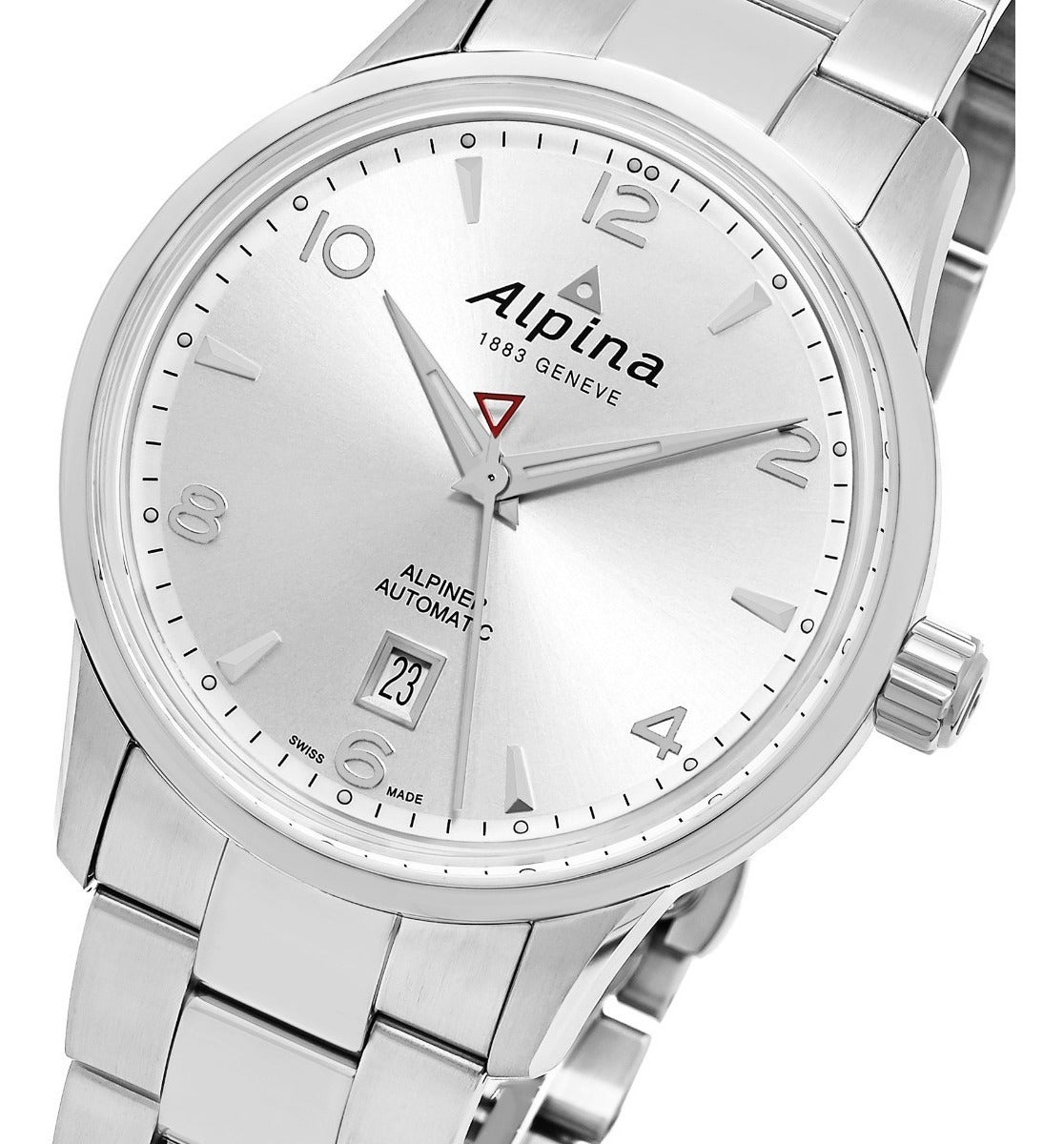 Alpiner Automatic (Silver-White) | Alpina | Luby 