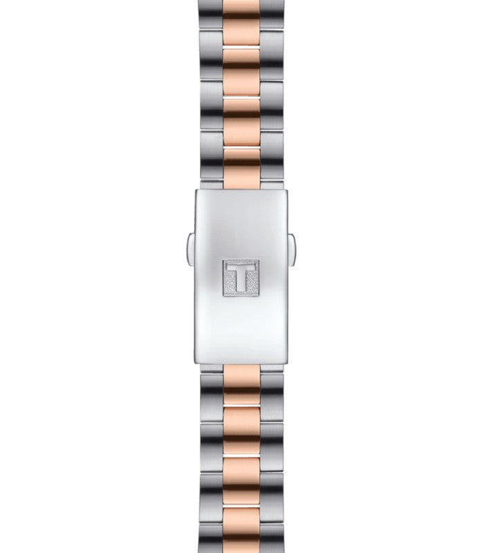 PR 100 Sport Chic (Silver-Rose Gold) | Tissot | Luby 
