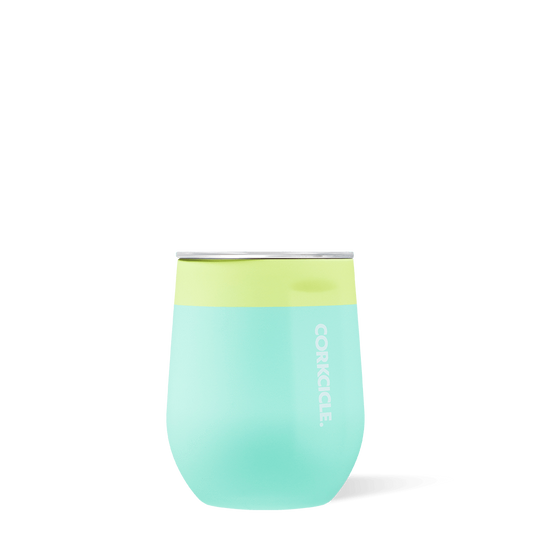 LIMEADE COLOR BLOCK STEMLESS | Corkcicle | Luby 