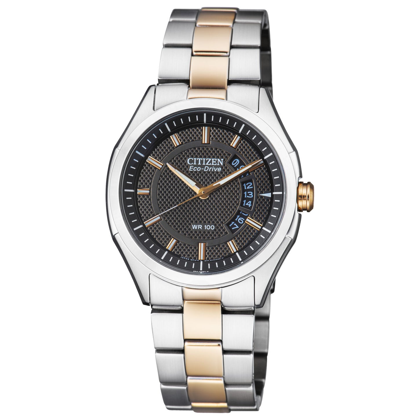 WDR Watch (Silver/Rose-Gold/Black) | Citizen | Luby 