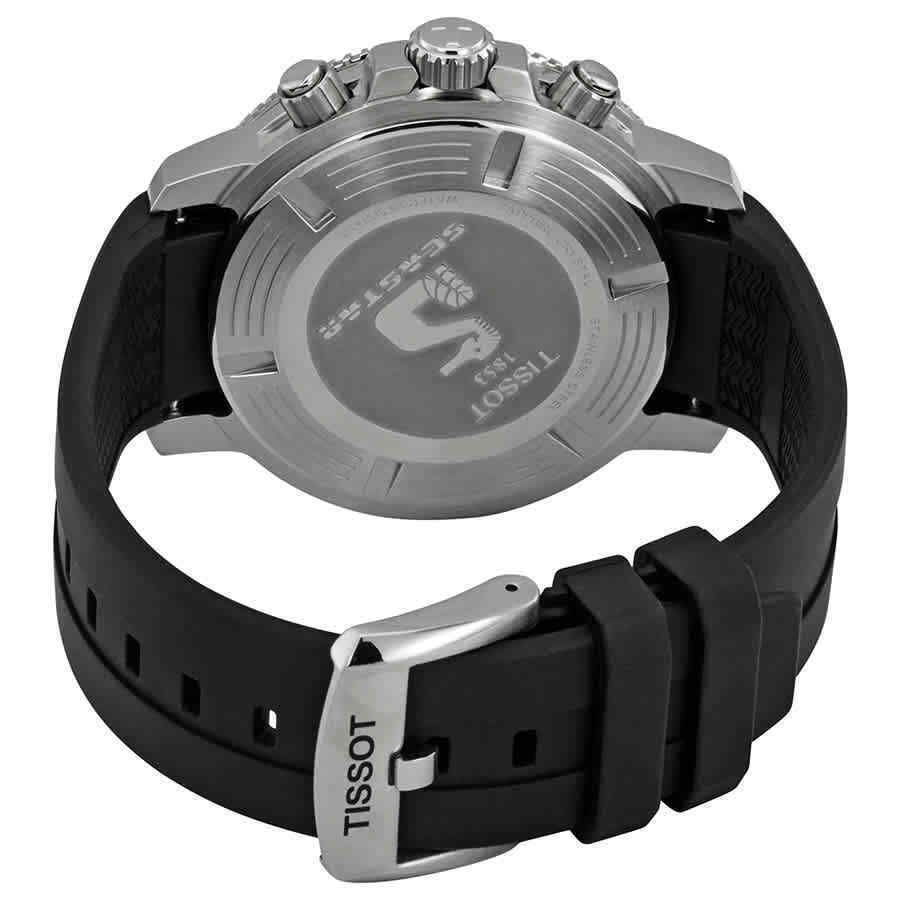 Seastar 1000 Chronograph (Silver-Black) | Tissot | Luby 