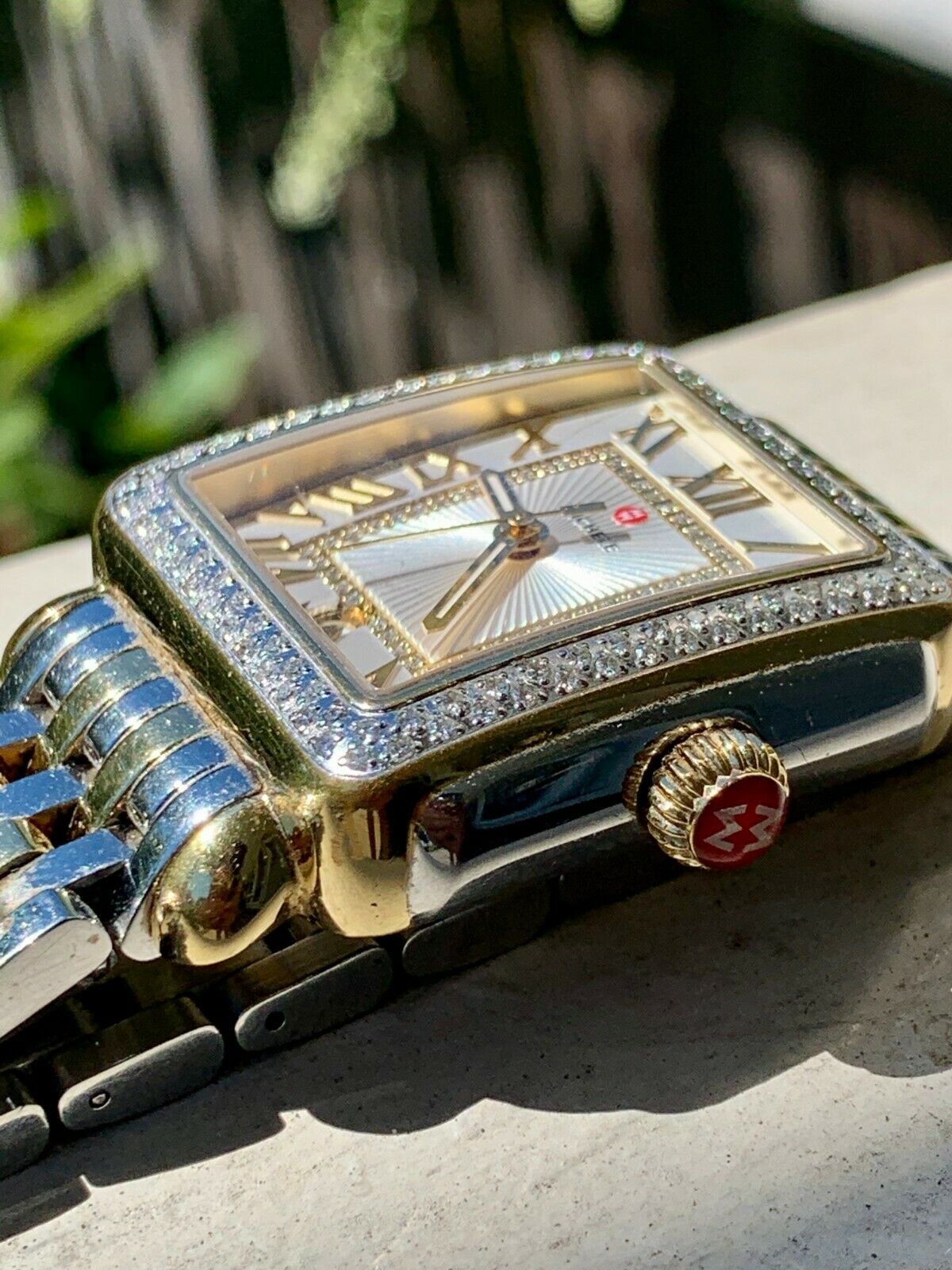 Deco Madison Two-Tone Diamond Watch | Michele | Luby 