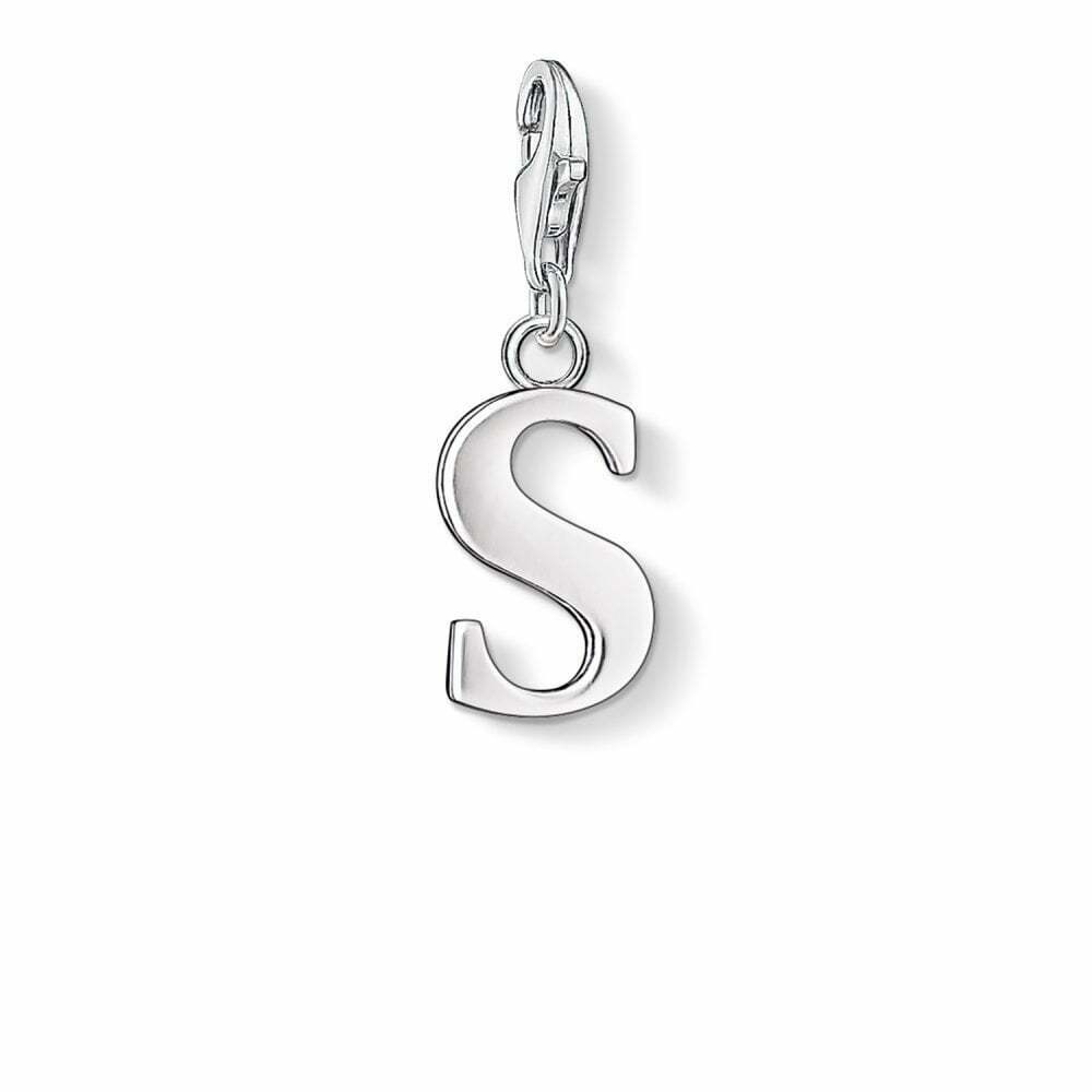 Letter S Charm (Silver) | Thomas Sabo | Luby 