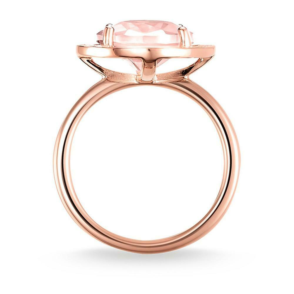 Maharani Pear Shape Ring (Rose-Gold/Pink) | Thomas Sabo | Luby 