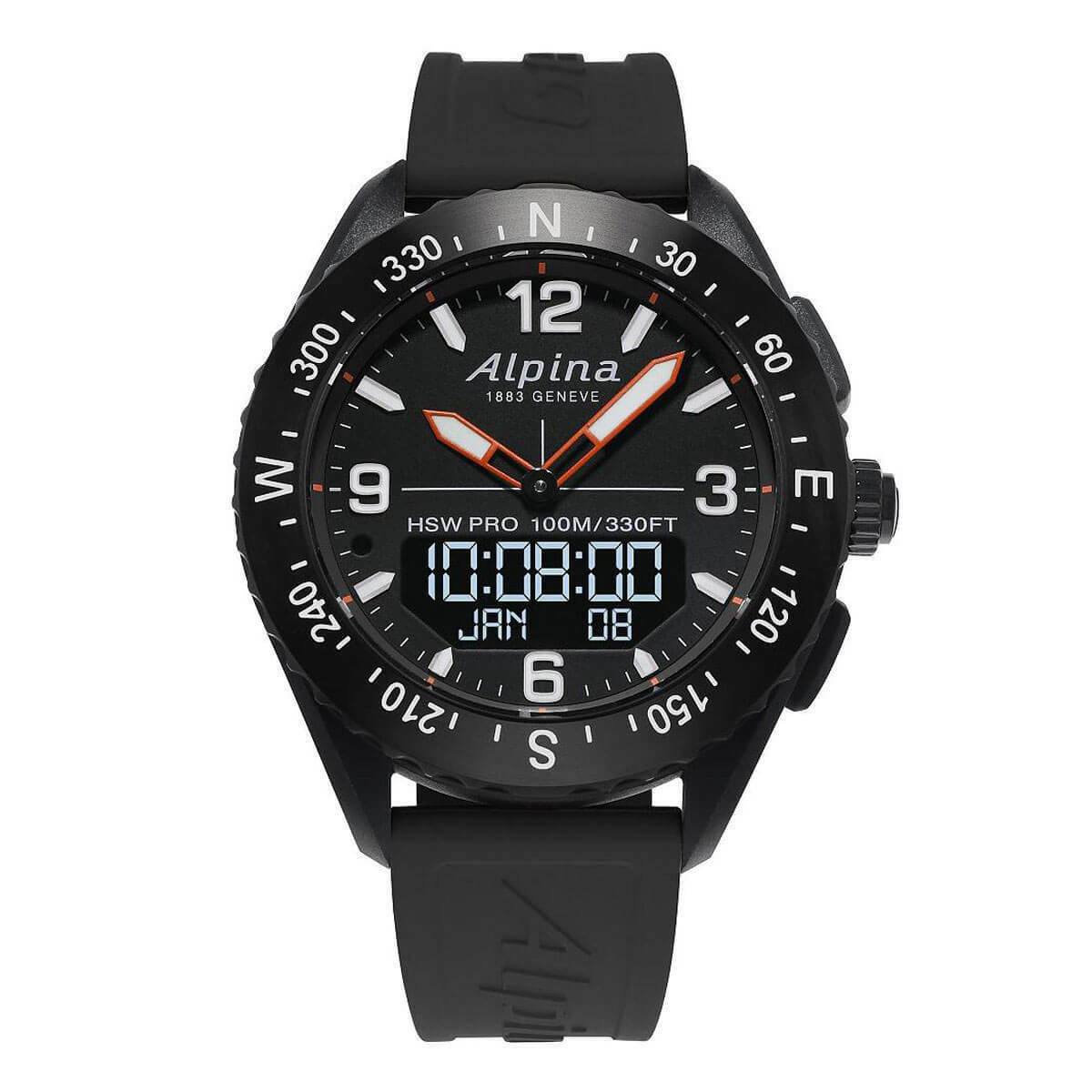 AlpineX Smartwatch (Black) | Alpina | Luby 