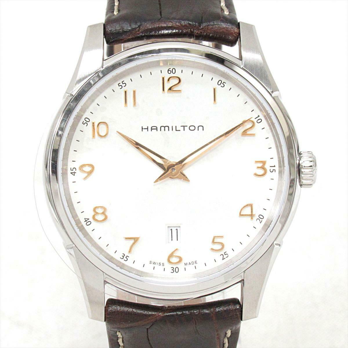 Jazzmaster Thinline Quartz (Silver/Brown) | Hamilton | Luby 