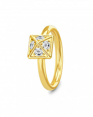 Royal Stud Ring (Gold) | Endless Jewelry | Luby 