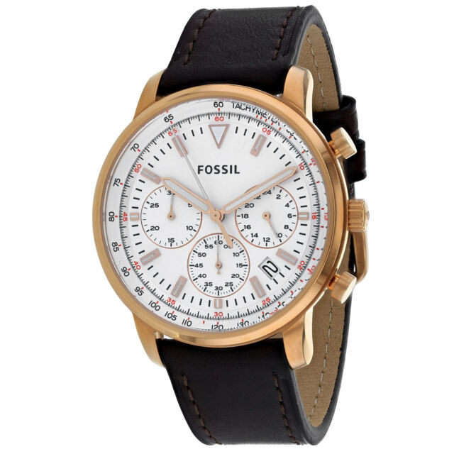 Goodwin Chronograph Watch (Rose-Gold) | Fossil | Luby 