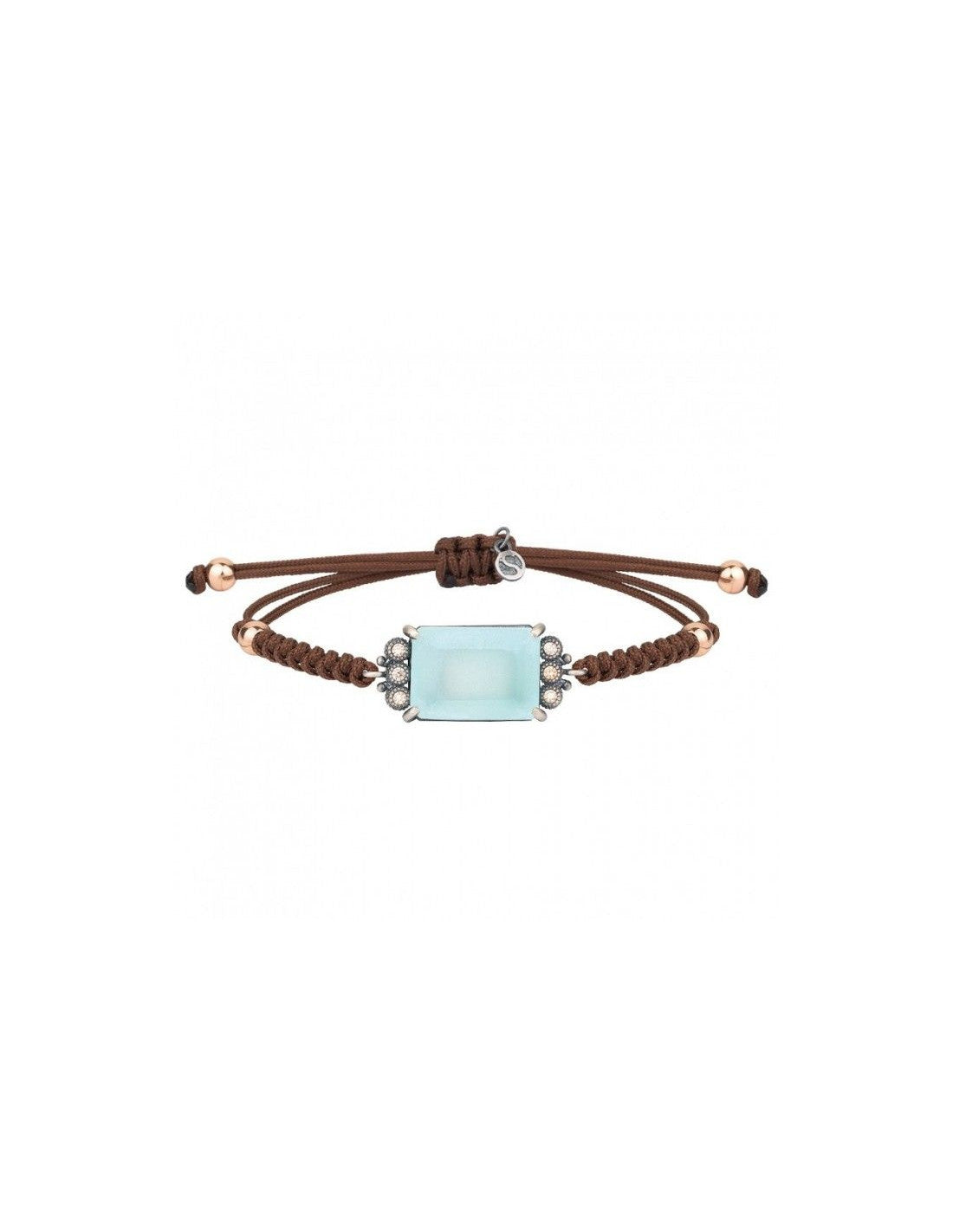 Nylon Bracelet With Chalcedony CZ | Sunfield | Luby 