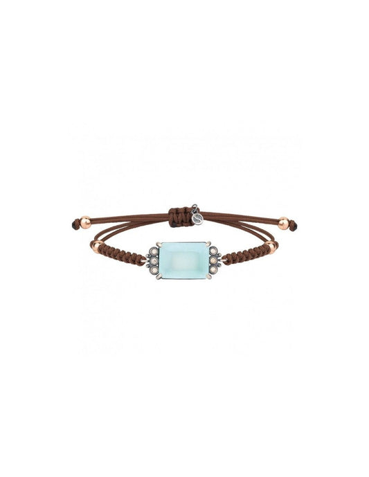 Nylon Bracelet With Chalcedony CZ | Sunfield | Luby 