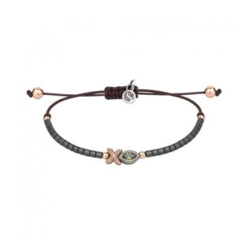 Nylon Bracelet With Hermatite | Sunfield | Luby 