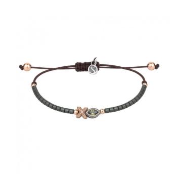 Pulsera De Nylon Con Hermatita