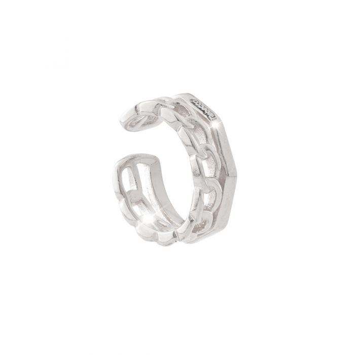 Single Earring Cuff with Gourm | Rebecca | Luby 