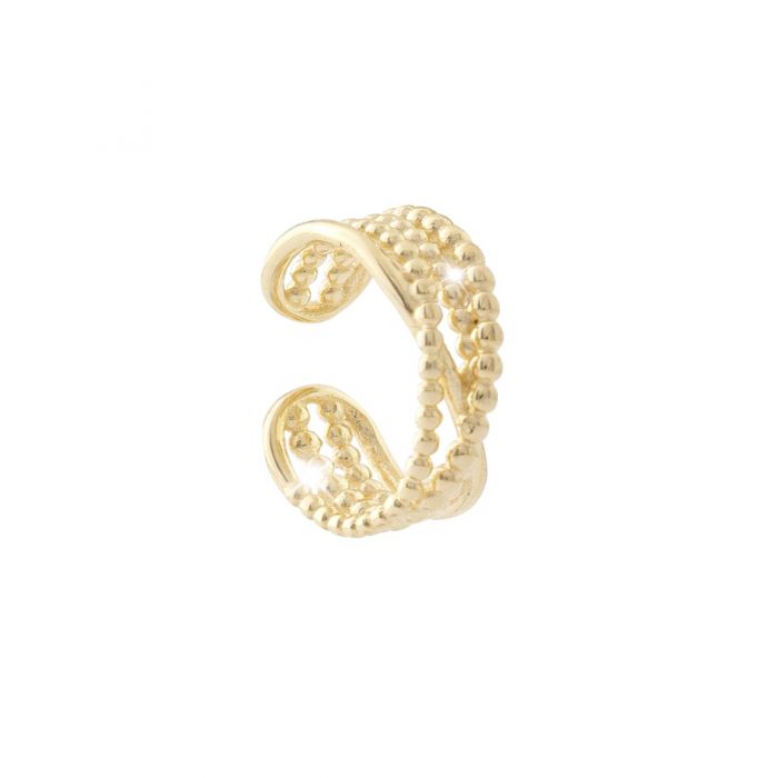 Cuff Earring with Intertwined | Rebecca | Luby 