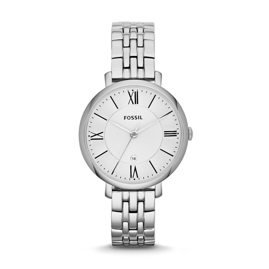 Jacqueline Watch (Silver) | Fossil | Luby 