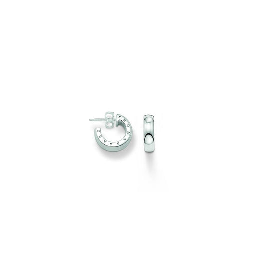 Hinged Hoop Earrings (Silver) | Thomas Sabo | Luby 