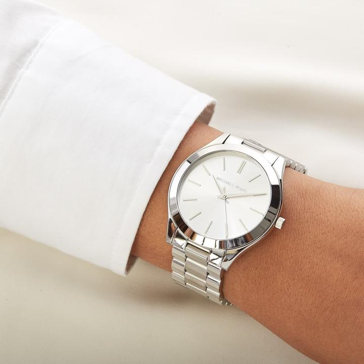 Men's Slim Runway Watch (Silver) | Michael Kors | Luby 