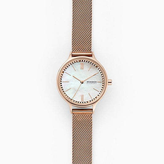Anita Mesh Watch (Rose-Gold) | Skagen | Luby 