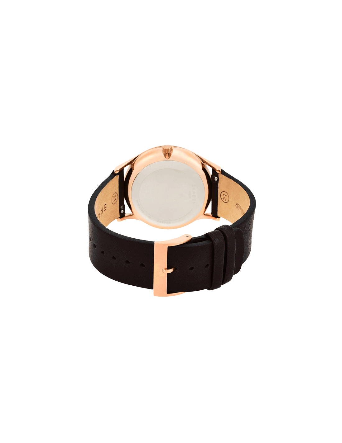 Holst Leather Watch (Rose-Gold/Blue) | Skagen | Luby 