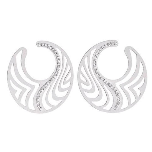 Kalahari Brass Circle Earrings | Stroili Oro | Luby 