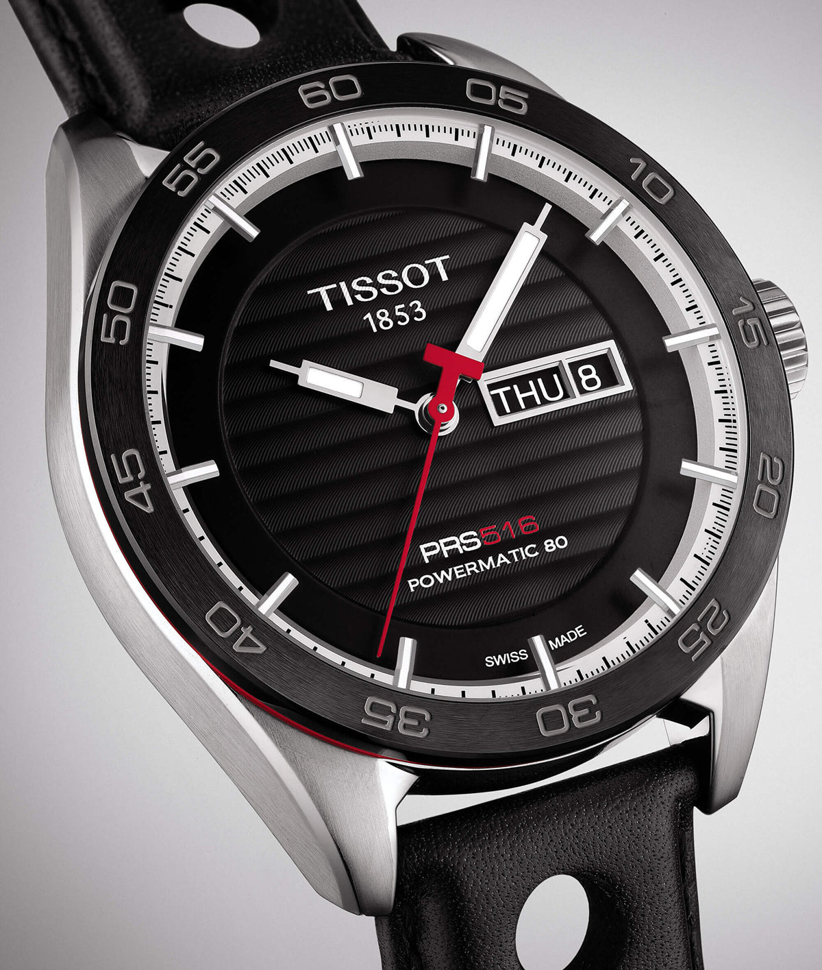 PRS 516 Automatic (Silver-Black) | Tissot | Luby 